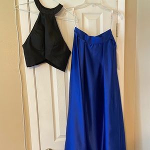 Two- Piece Prom Dress